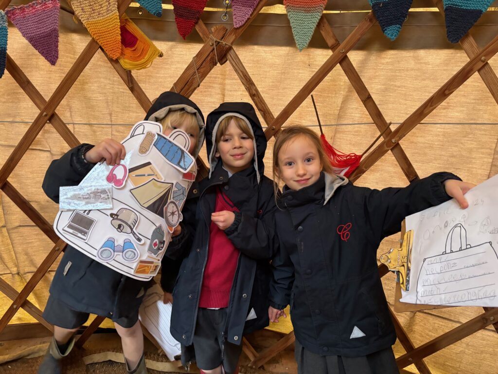 G.O.A.L. Packing a backpack for an adventurous expedition&#8230;, Copthill School