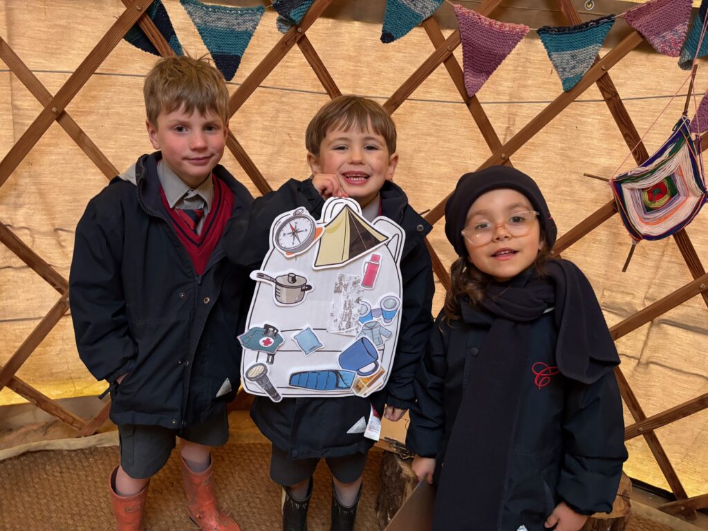 G.O.A.L. Packing a backpack for an adventurous expedition&#8230;, Copthill School