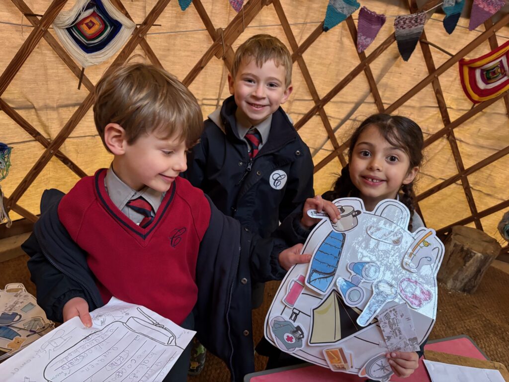 G.O.A.L. Packing a backpack for an adventurous expedition&#8230;, Copthill School