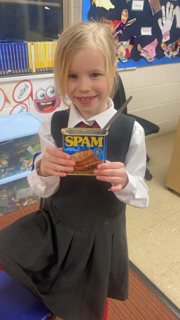 Spam, Angel Delight and a sprinkling of the 60&#8217;s!, Copthill School