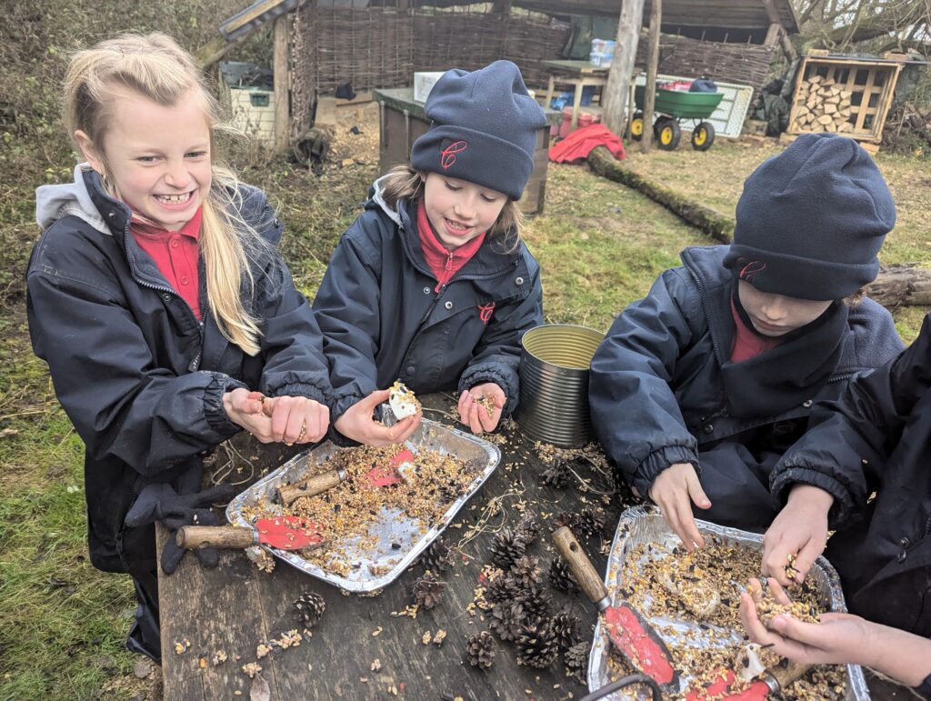 Feed the birds&#8230;.🐦, Copthill School