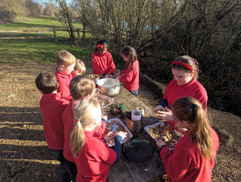 Feed the birds&#8230;.🐦, Copthill School