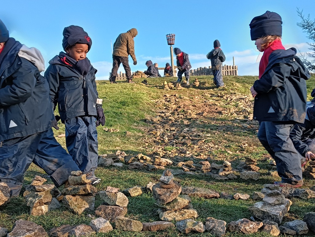 Inukshuk Construction., Copthill School