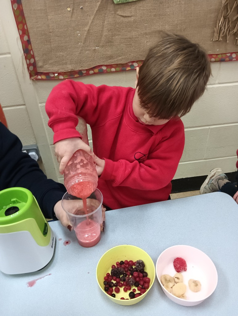 Moon Smoothies!, Copthill School