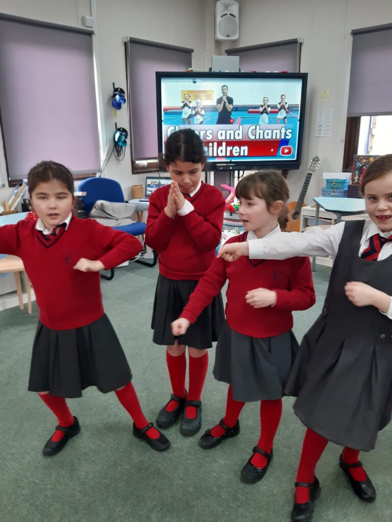 Champion Cheerleaders!, Copthill School