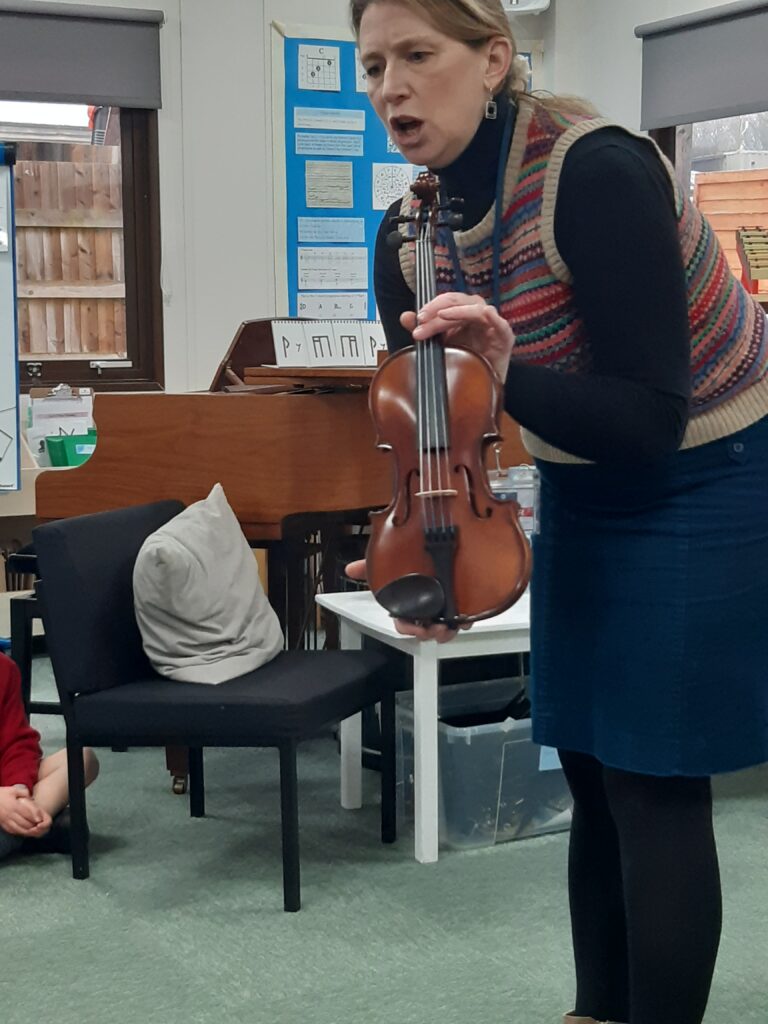 String Project Launch with Libby Summers, Copthill School