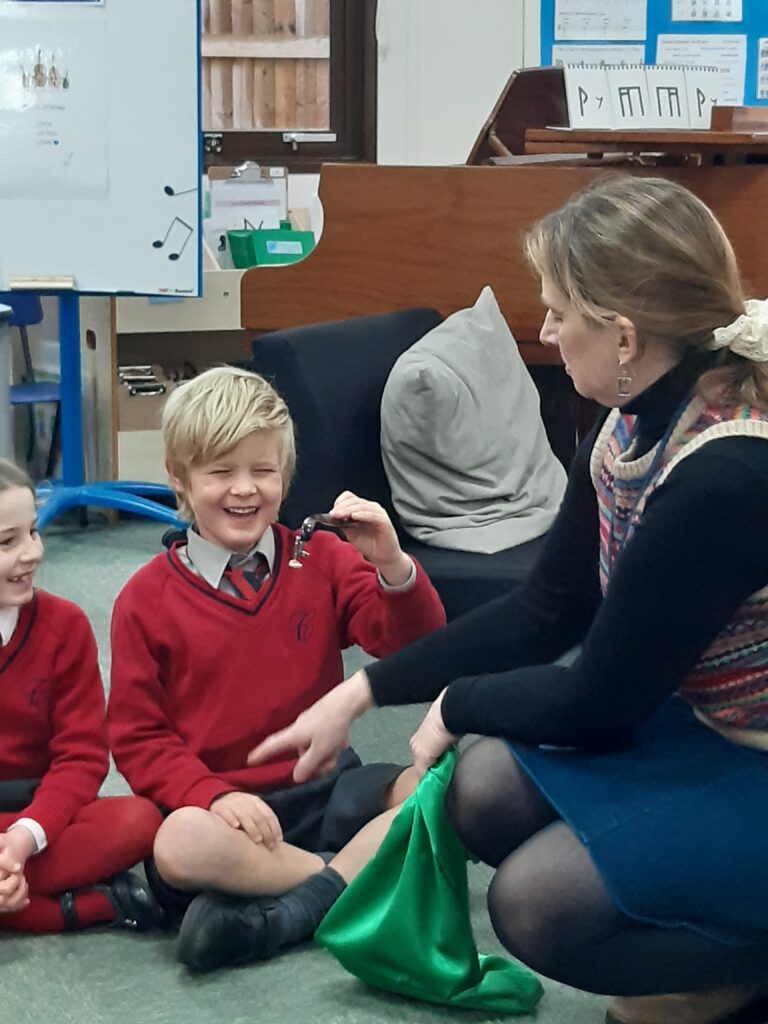 String Project Launch with Libby Summers, Copthill School