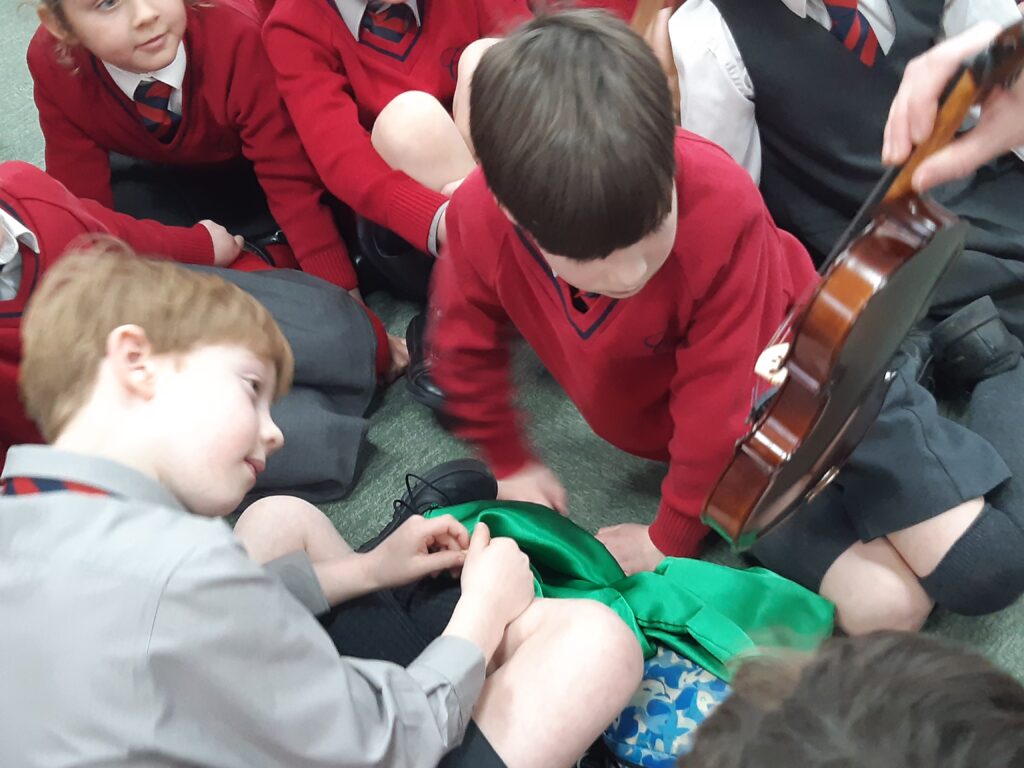 String Project Launch with Libby Summers, Copthill School