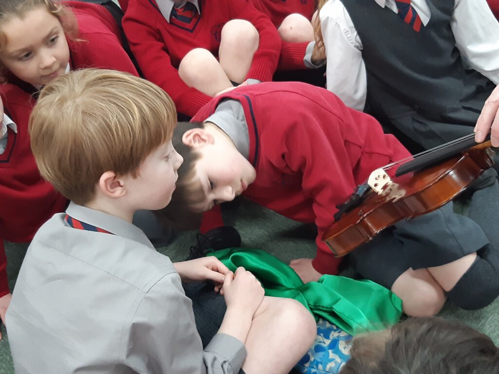 String Project Launch with Libby Summers, Copthill School