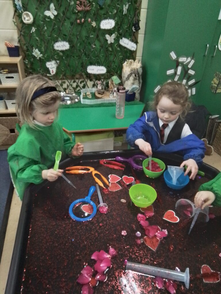 Hearts and Flowers!, Copthill School