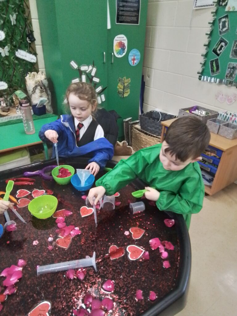 Hearts and Flowers!, Copthill School