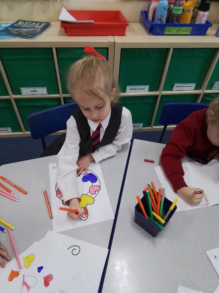 Hearts and Flowers!, Copthill School