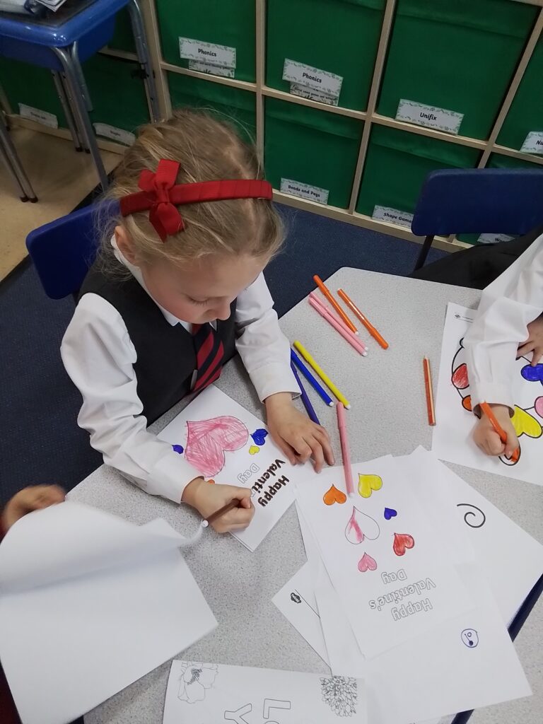 Hearts and Flowers!, Copthill School