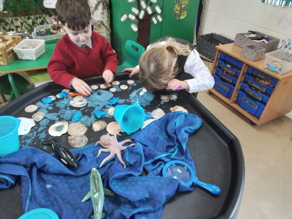 Another Nautical Week in Reception!, Copthill School