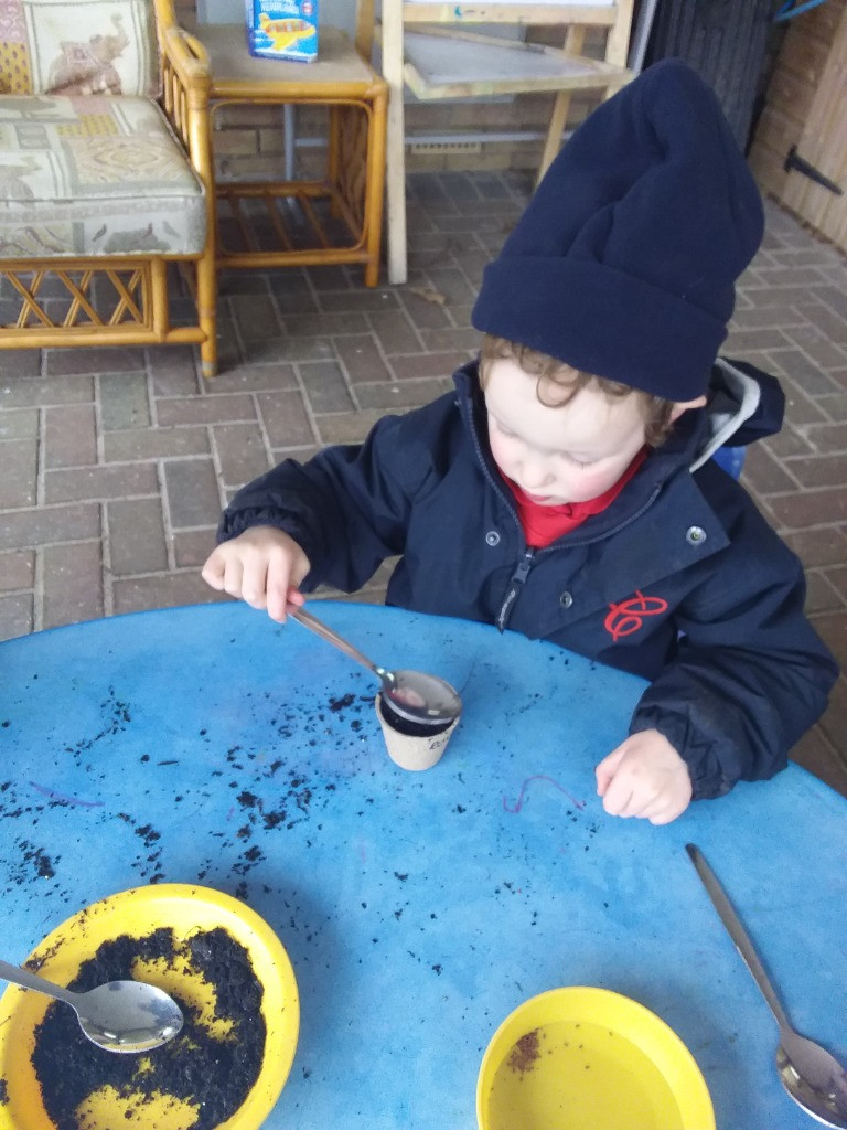 Green thumbs and fingers, Copthill School