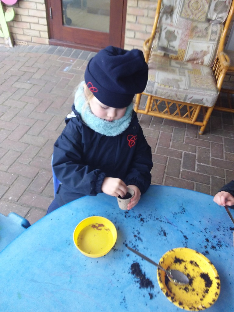 Green thumbs and fingers, Copthill School