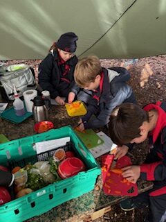 Y6 Paella-making, Copthill School