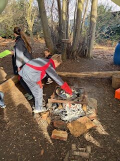 Y6 Paella-making, Copthill School