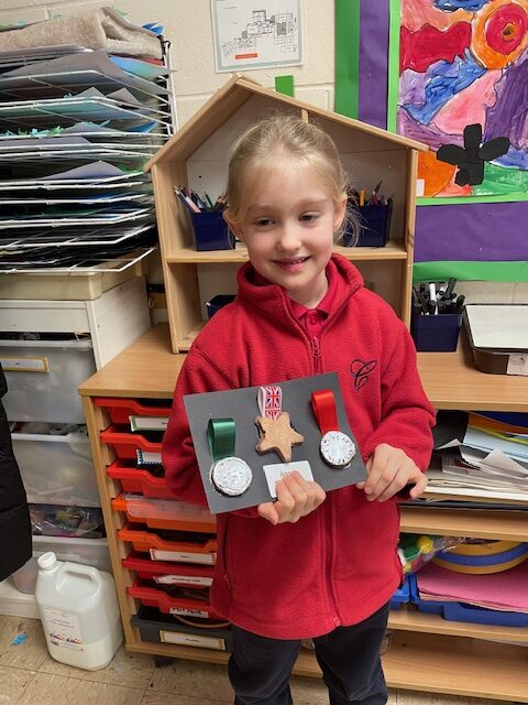 Bravery medals and clay creations&#8230;, Copthill School