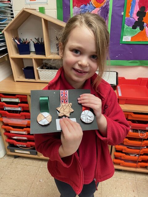 Bravery medals and clay creations&#8230;, Copthill School