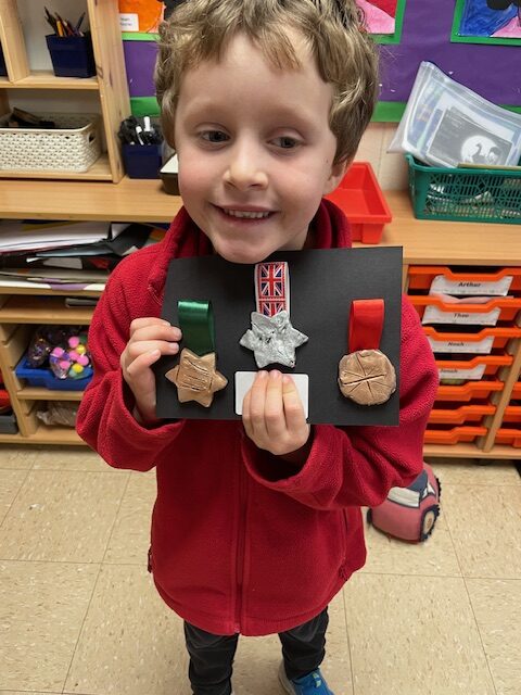 Bravery medals and clay creations&#8230;, Copthill School