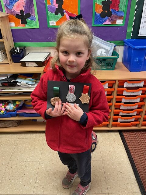 Bravery medals and clay creations&#8230;, Copthill School