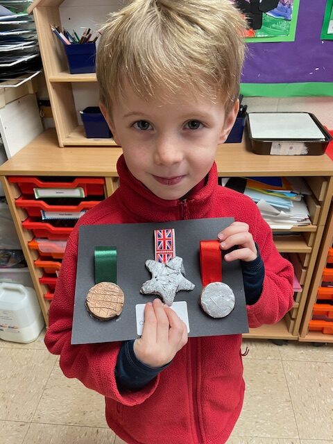 Bravery medals and clay creations&#8230;, Copthill School