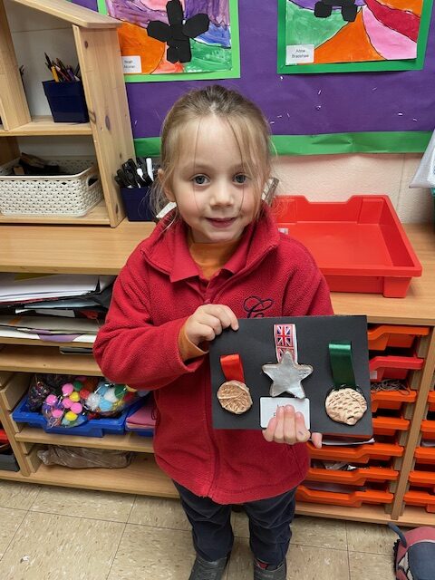 Bravery medals and clay creations&#8230;, Copthill School