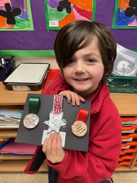 Bravery medals and clay creations&#8230;, Copthill School