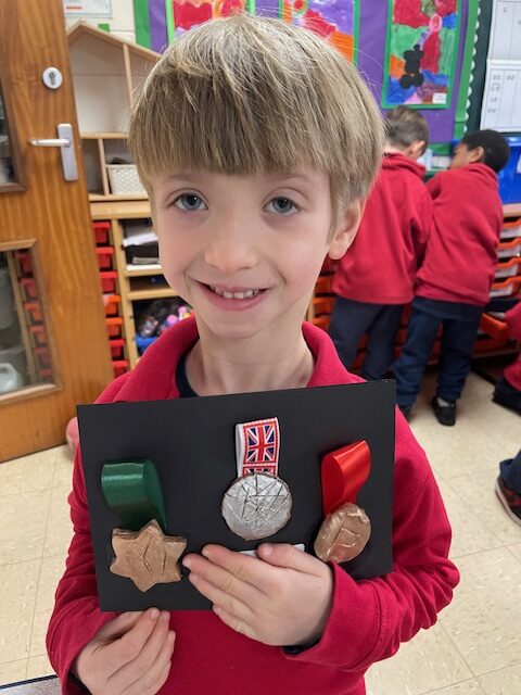 Bravery medals and clay creations&#8230;, Copthill School