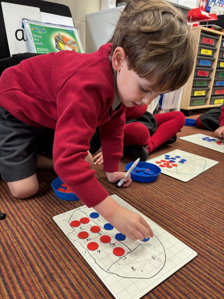 Rainbow to 20 and doubles!, Copthill School