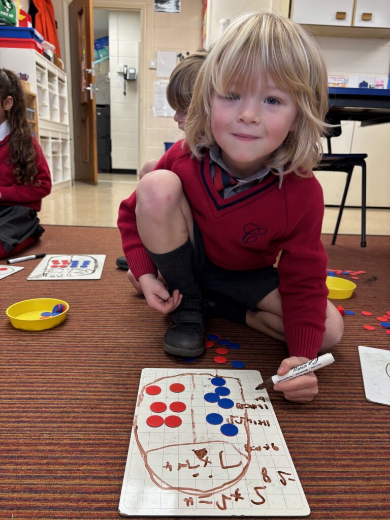 Rainbow to 20 and doubles!, Copthill School