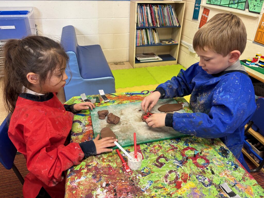 Bravery medals and clay creations&#8230;, Copthill School