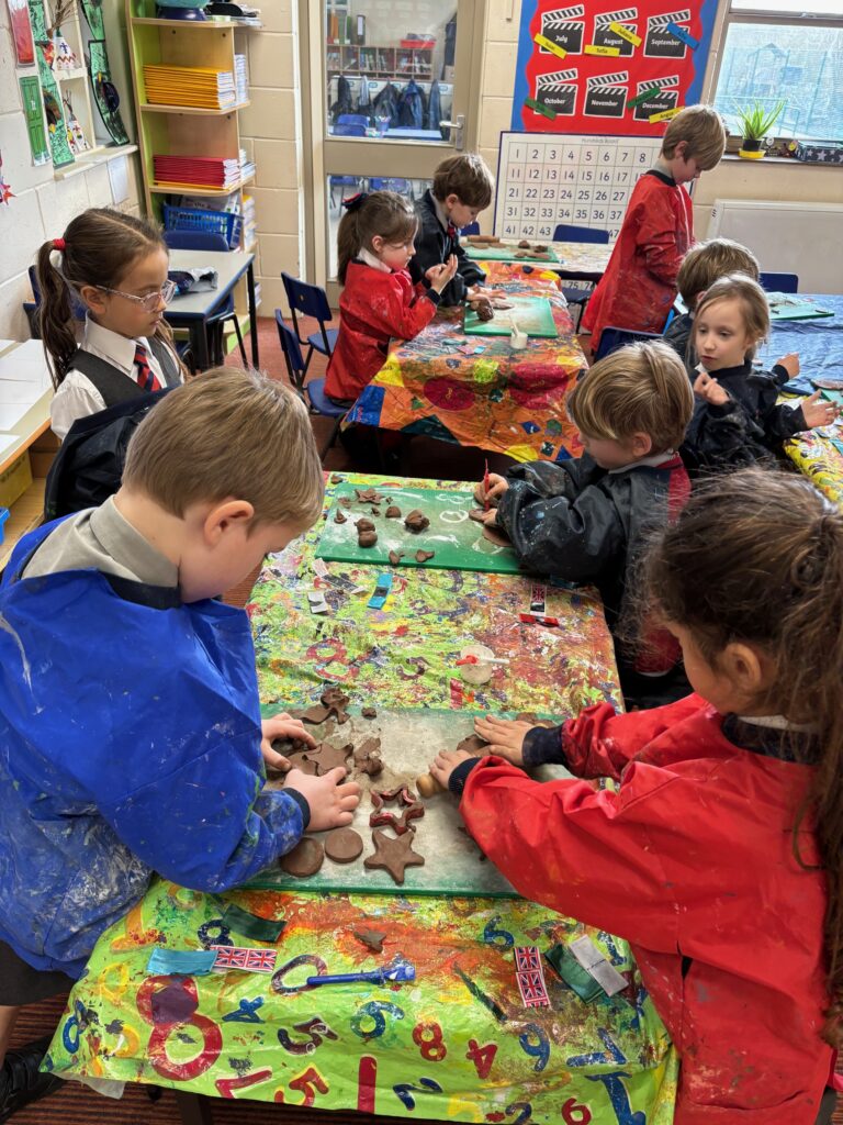 Bravery medals and clay creations&#8230;, Copthill School