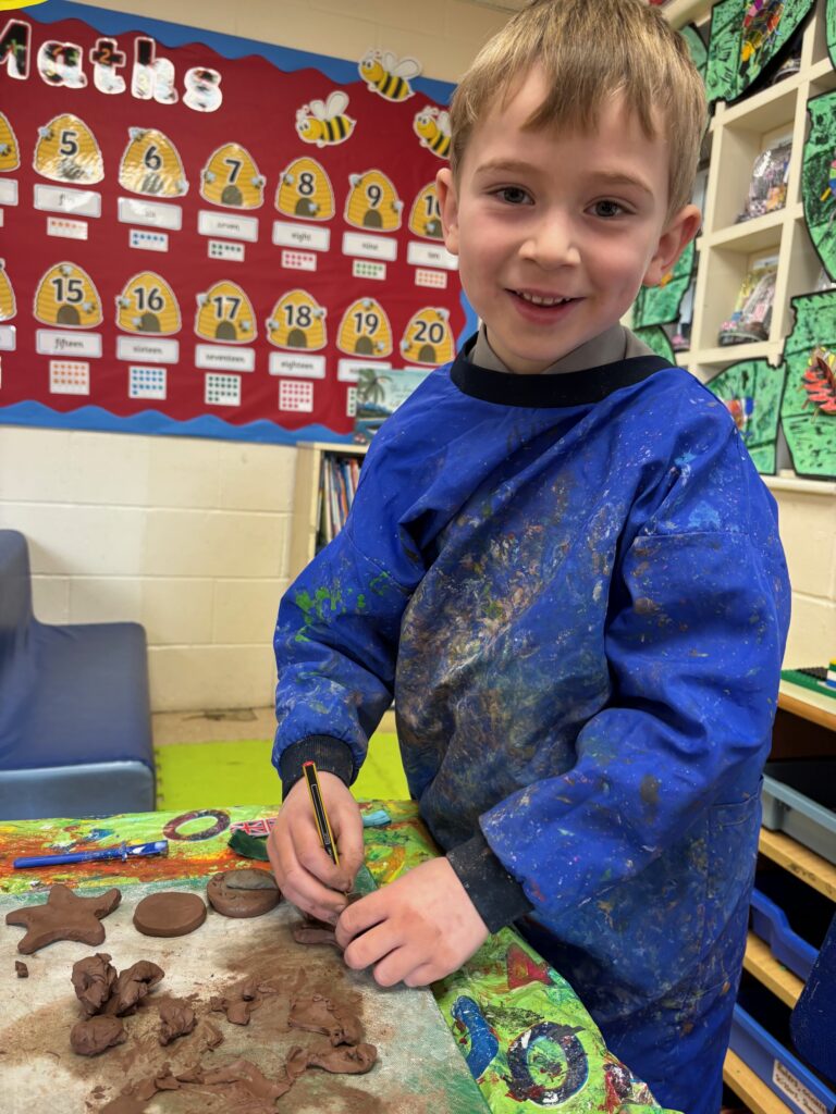 Bravery medals and clay creations&#8230;, Copthill School