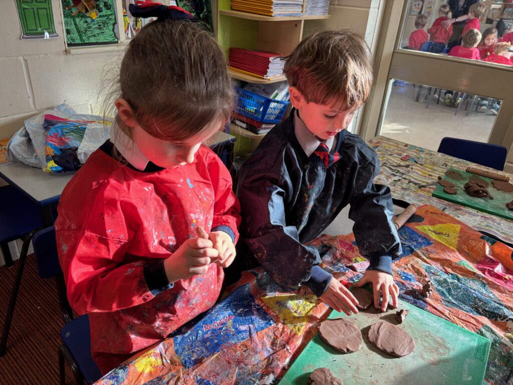 Bravery medals and clay creations&#8230;, Copthill School