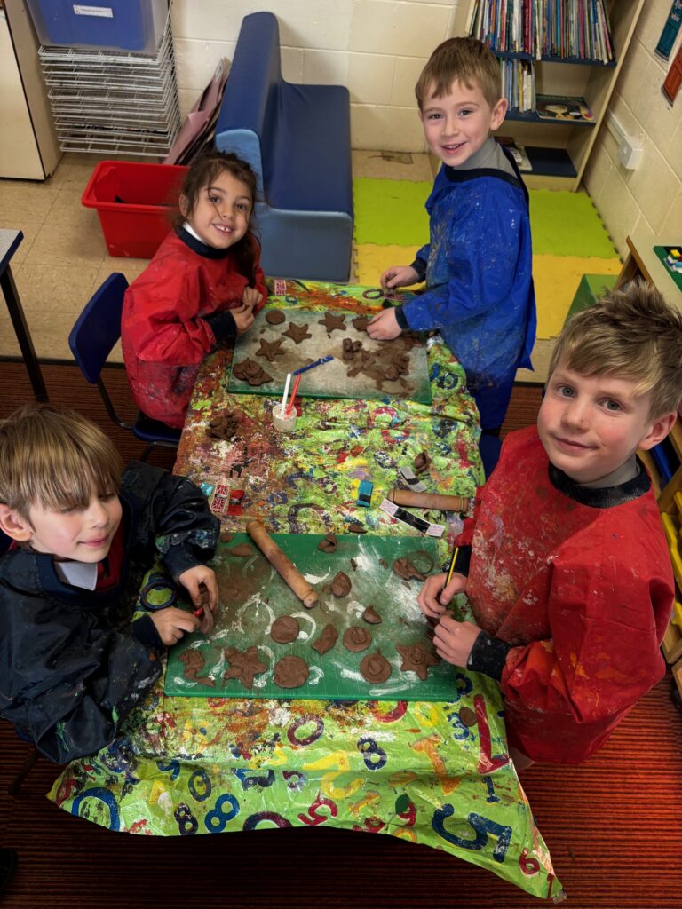 Bravery medals and clay creations&#8230;, Copthill School