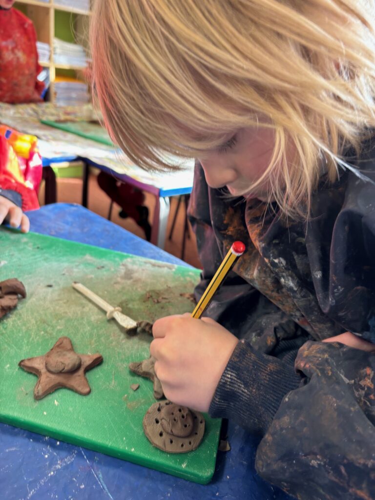 Bravery medals and clay creations&#8230;, Copthill School