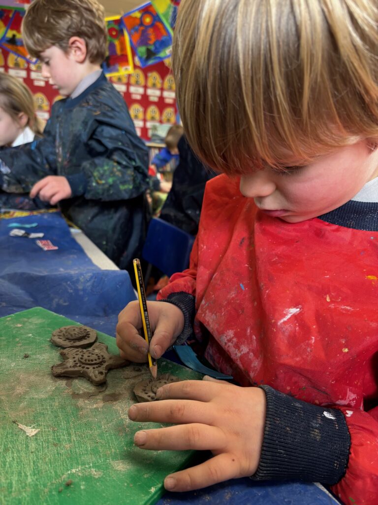 Bravery medals and clay creations&#8230;, Copthill School