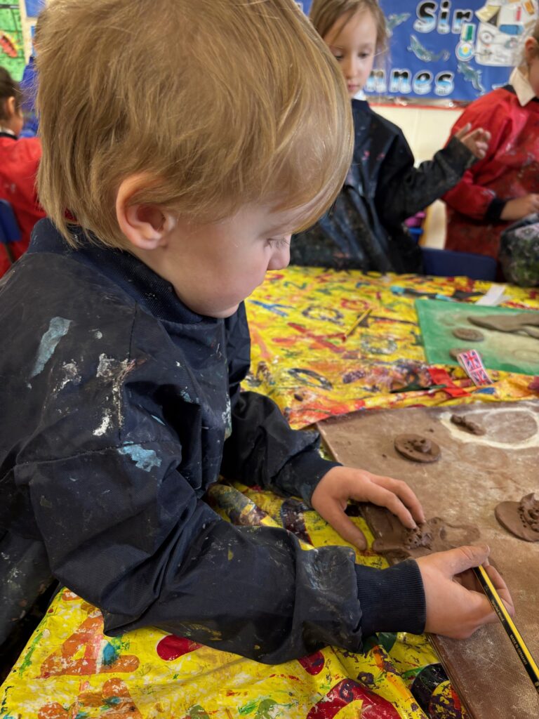 Bravery medals and clay creations&#8230;, Copthill School