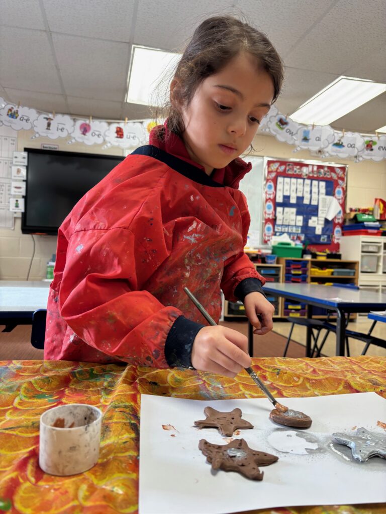 Bravery medals and clay creations&#8230;, Copthill School