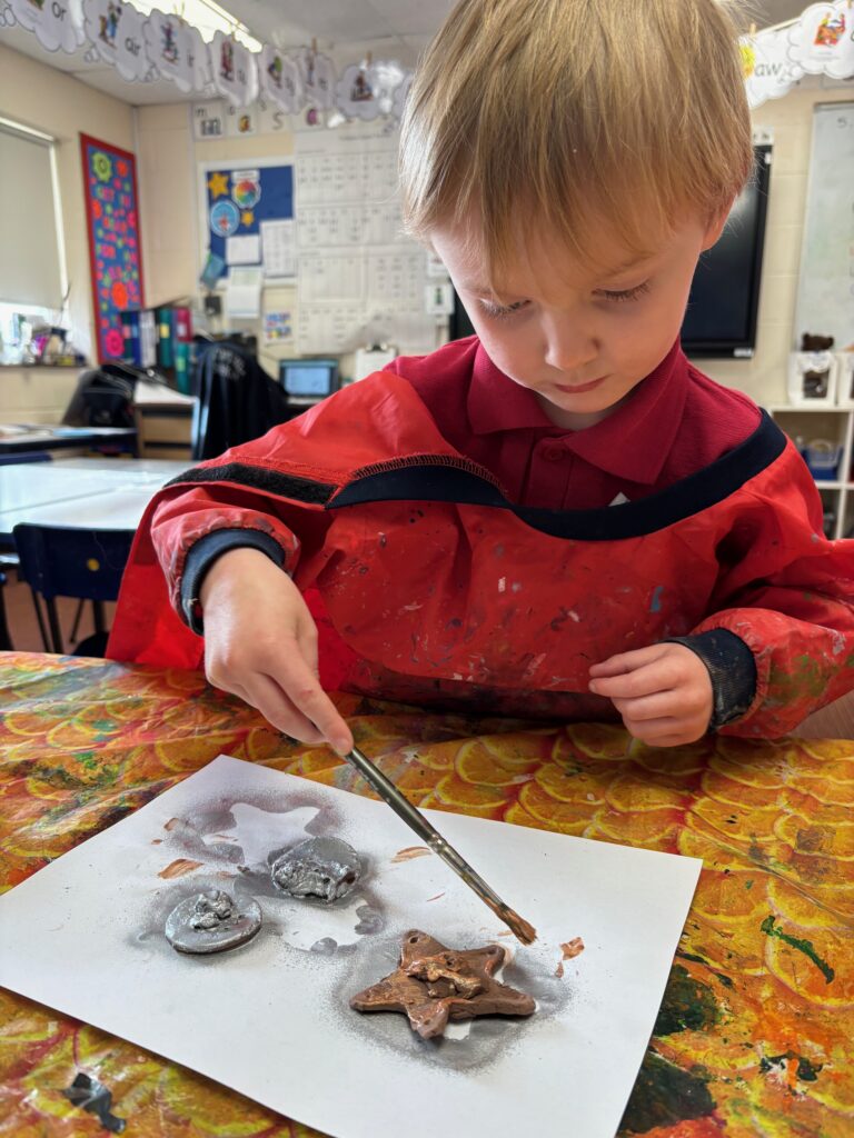 Bravery medals and clay creations&#8230;, Copthill School