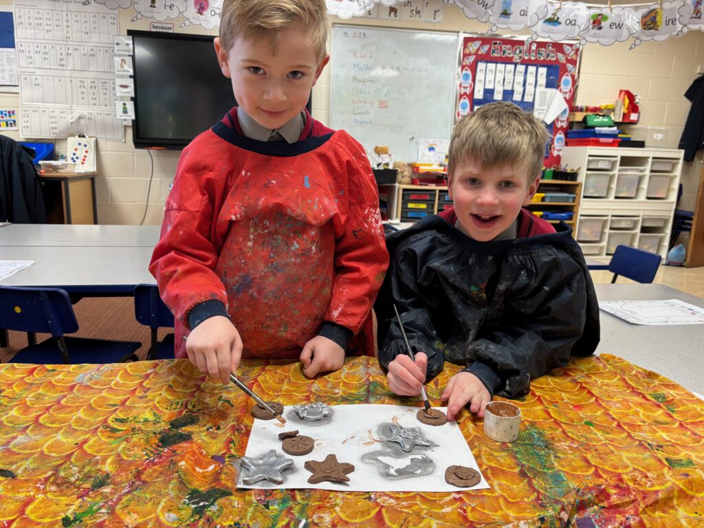 Bravery medals and clay creations&#8230;, Copthill School