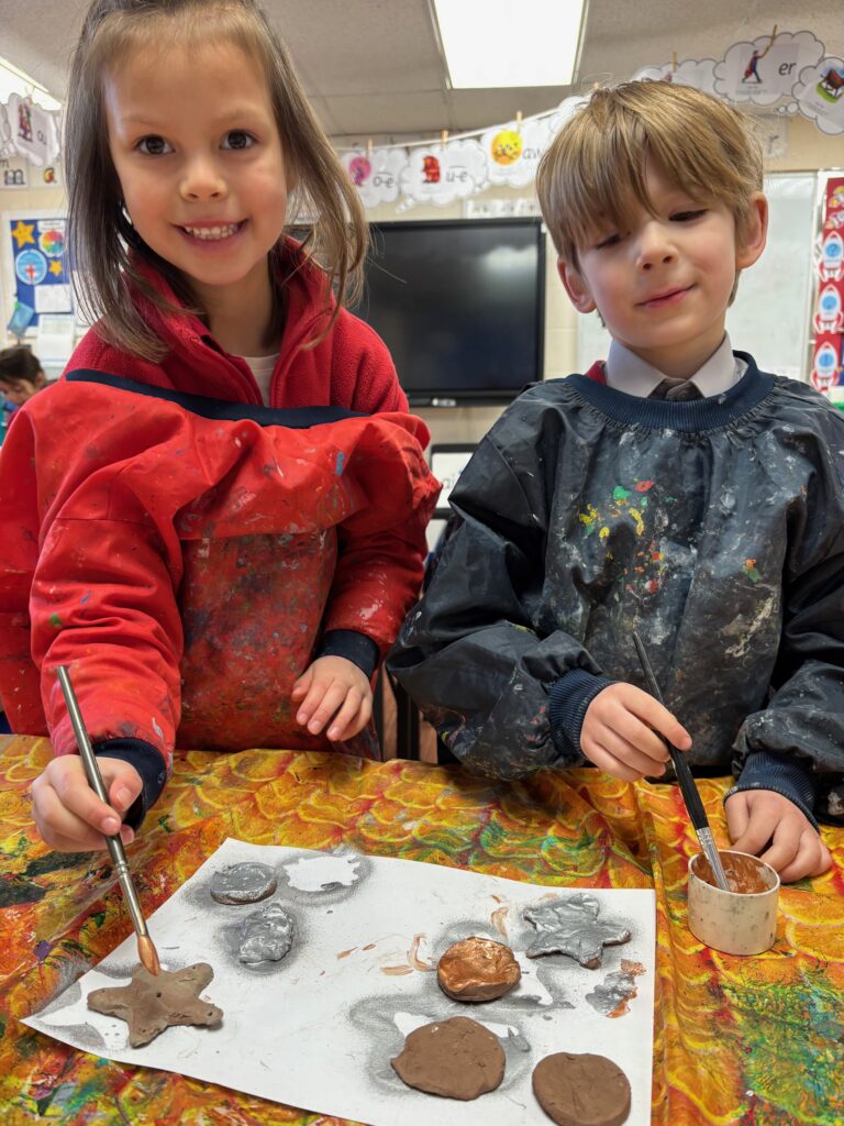 Bravery medals and clay creations&#8230;, Copthill School