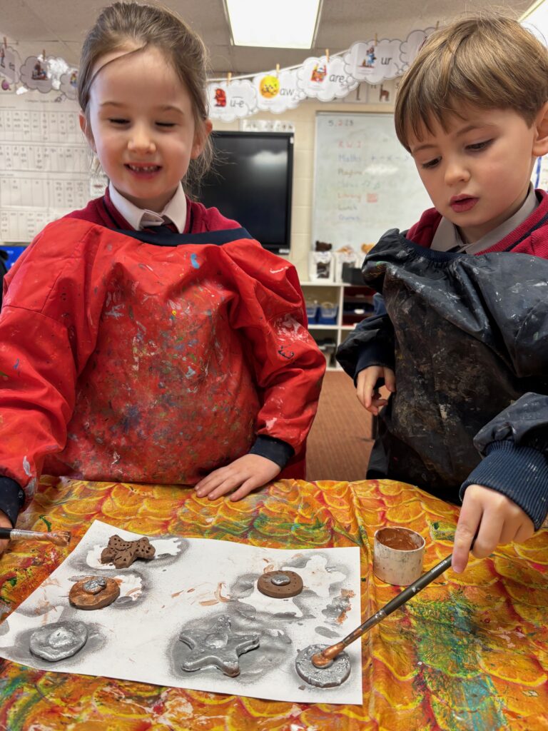 Bravery medals and clay creations&#8230;, Copthill School