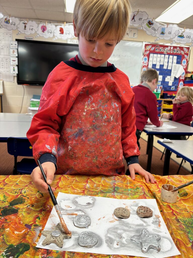 Bravery medals and clay creations&#8230;, Copthill School