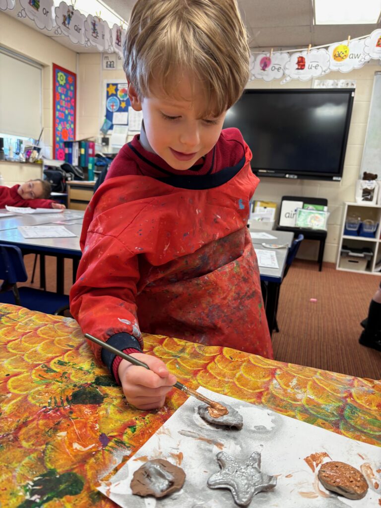 Bravery medals and clay creations&#8230;, Copthill School