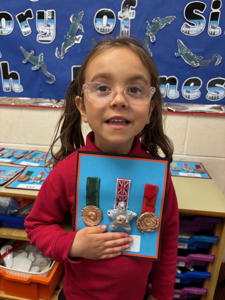 Bravery medals and clay creations&#8230;, Copthill School