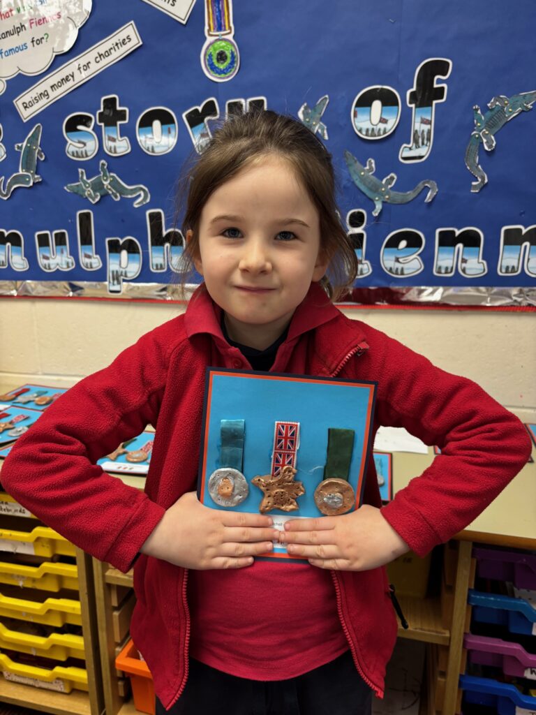 Bravery medals and clay creations&#8230;, Copthill School