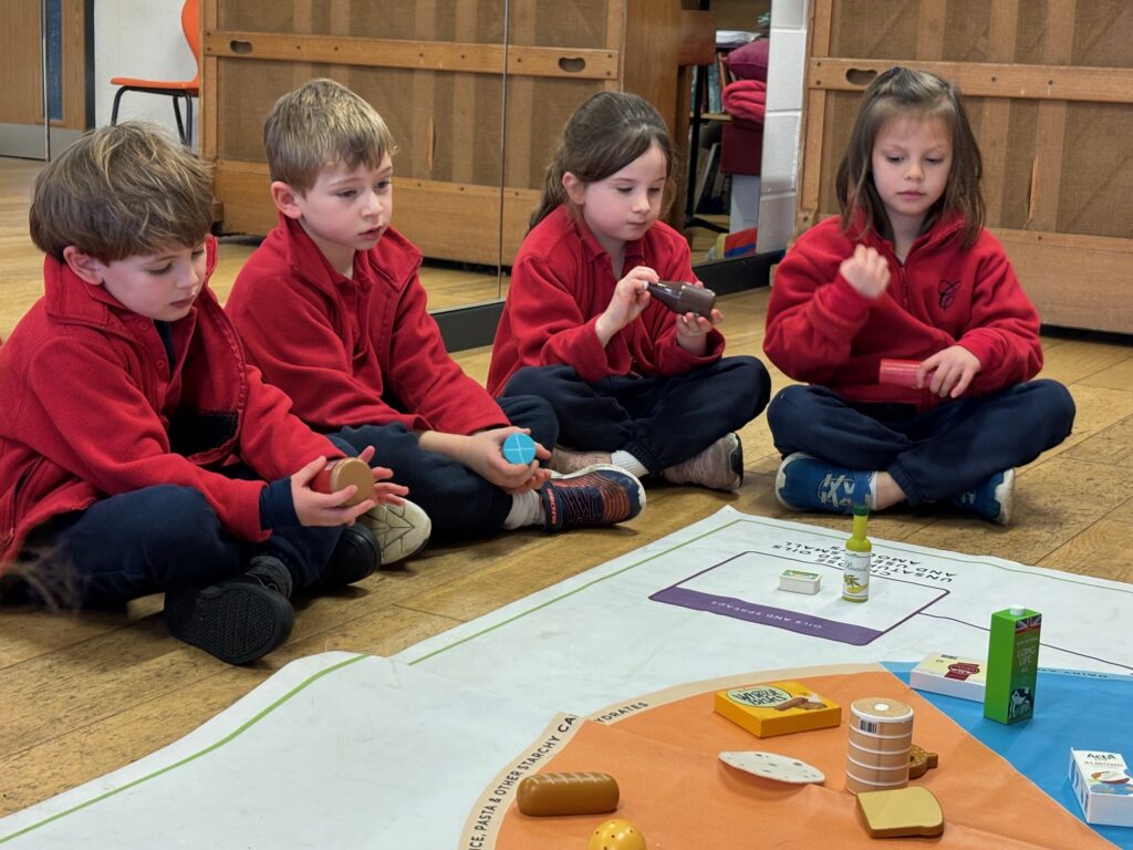 Eatwell Plate &#8211; a special visitor, Copthill School